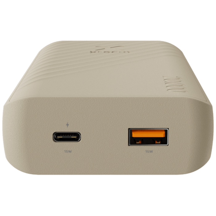 Xtorm Xtorm Go2 USB-C Snellader Powerbank 20.000mAh - Beige