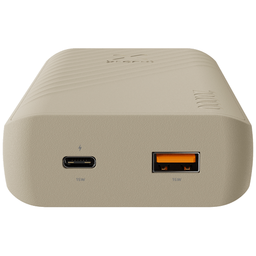 Xtorm Xtorm Go2 USB-C Snellader Powerbank 20.000mAh - Beige