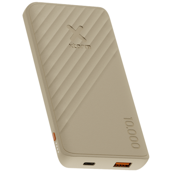 Xtorm Xtorm Go2 USB-C Snellader Powerbank 10.000mAh - Beige