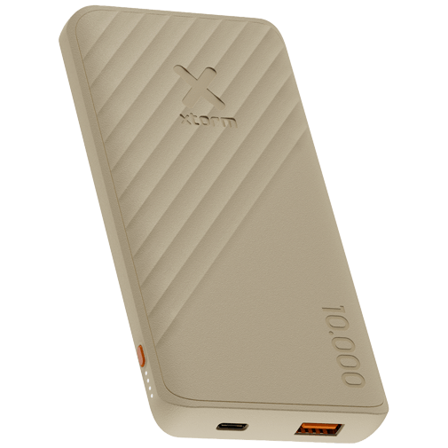 Xtorm Xtorm Go2 USB-C Snellader Powerbank 10.000mAh - Beige