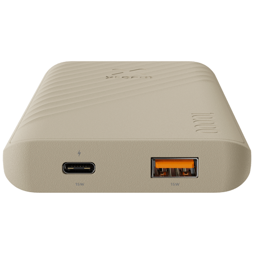 Xtorm Xtorm Go2 USB-C Snellader Powerbank 10.000mAh - Beige