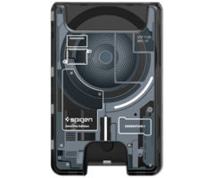 Spigen Spigen Ultra Hybrid Zero One Magnetische Kaarthouder MagSafe Zwart