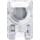 Spigen Ultra Hybrid Zero One Magnetische MagSafe Kaarthouder Wit Apple iPhone