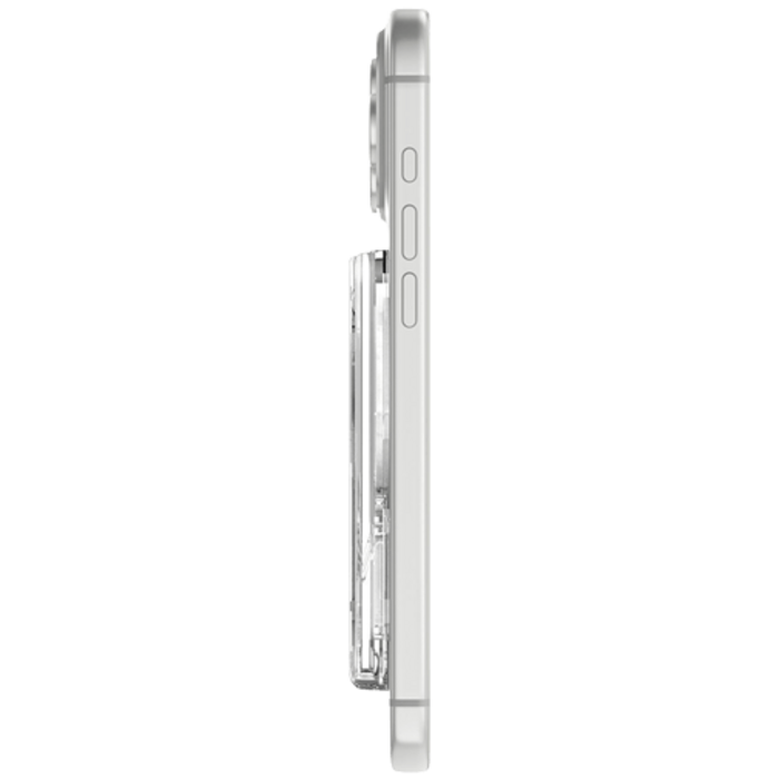 Spigen Spigen Ultra Hybrid Zero One Magnetische MagSafe Kaarthouder Wit Apple iPhone