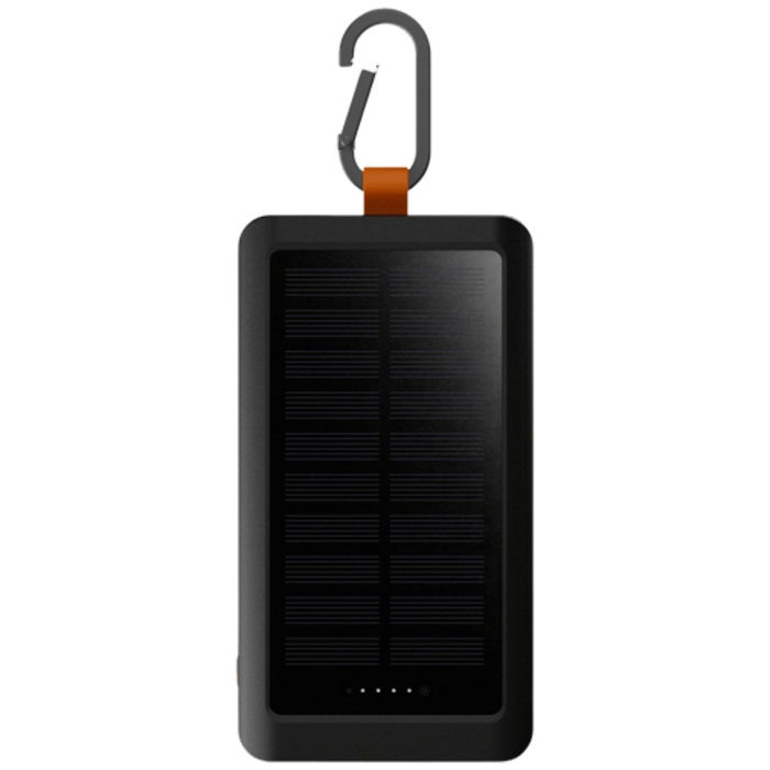 Xtorm Xtorm Go2 USB & USB-C Solar Powerbank 10.000mAh - Zwart