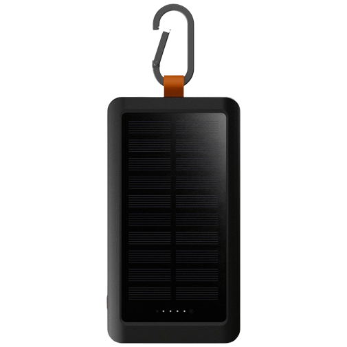 Xtorm Xtorm Go2 USB & USB-C Solar Powerbank 10.000mAh - Zwart