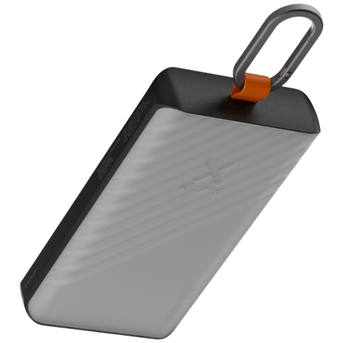 Xtorm Xtorm Go2 USB & USB-C Solar Powerbank 10.000mAh - Zwart