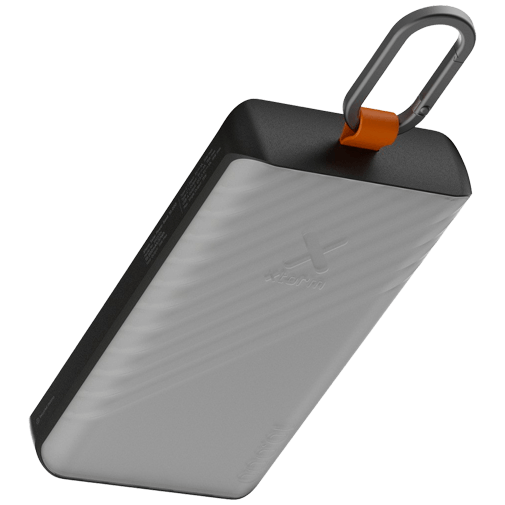 Xtorm Xtorm Go2 USB & USB-C Solar Powerbank 10.000mAh - Zwart