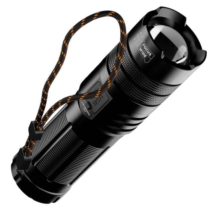 Xtorm Xtorm Zaklamp Snellader Powerbank 10.500mAh - Zwart
