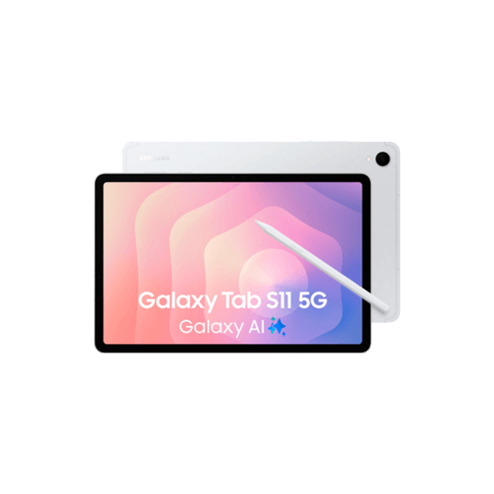 Samsung Samsung Galaxy Tab S11 WiFi + 5G 256GB Zilver (met S Pen)