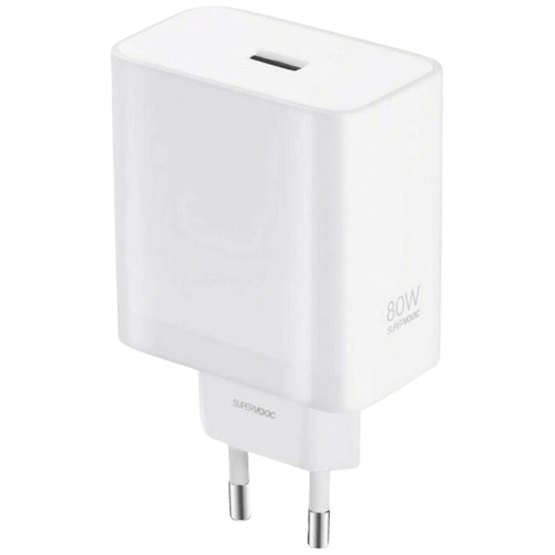 OnePlus OnePlus SuperVOOC 80W USB-A Snellader - Wit