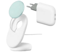 Google Google Flex 67W Dual USB-C Lader & Pixelsnap Draadloze Standaard Wit