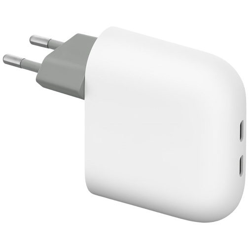 Google Google Flex 67W Dual USB-C Lader & Pixelsnap Draadloze Standaard Wit