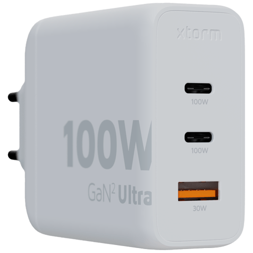 Xtorm Xtorm GaN2 Ultra 100W USB-C Snellader - Wit