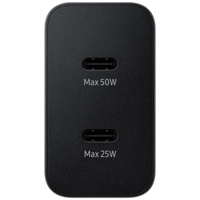 Samsung Samsung Dual USB-C Snellader 50W Zwart (EP-T5020)