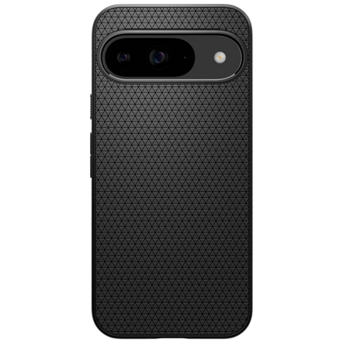 Spigen Spigen Liquid Air TPU Back Cover Zwart voor Google Pixel 9 / 9 Pro
