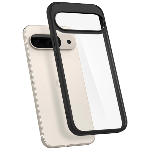 Spigen Spigen Ultra Hybrid TPU Back Cover Zwart voor Google Pixel 9 / 9 Pro