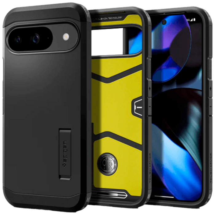 Spigen Spigen Tough Armor Hoesje Zwart voor Google Pixel 9 / 9 Pro