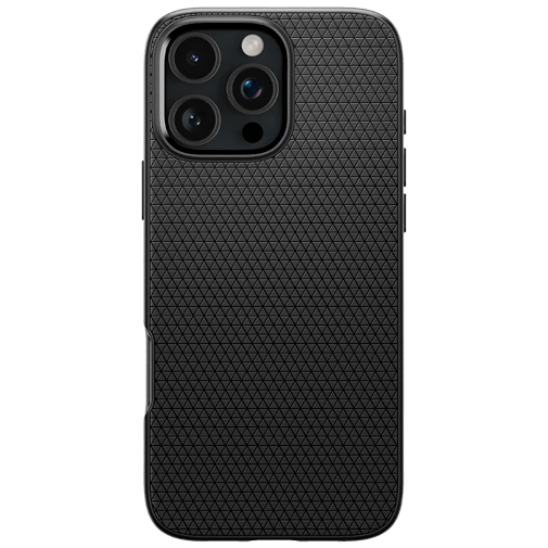 Spigen Spigen Liquid Air Back Cover Zwart voor Apple iPhone 16 Pro Max