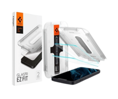 Spigen Spigen EZ Fit Gehard Glas Screenprotector iPhone 13/13 Pro/14 (2-Pack)