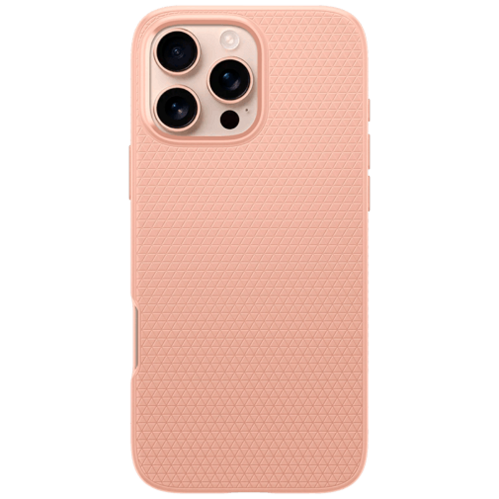 Spigen Spigen Liquid Air TPU Back Cover Roze Apple iPhone 16 Pro Max