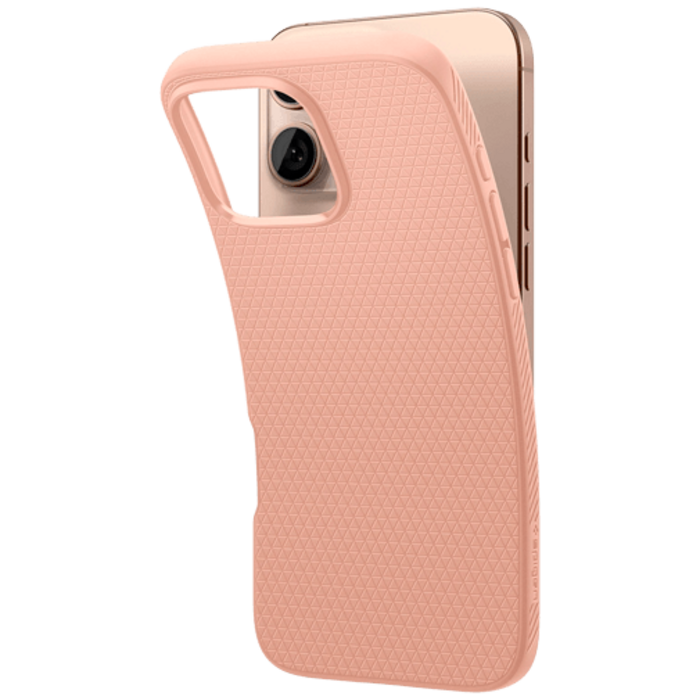 Spigen Spigen Liquid Air TPU Back Cover Roze Apple iPhone 16 Pro Max