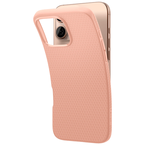 Spigen Spigen Liquid Air TPU Back Cover Roze Apple iPhone 16 Pro Max