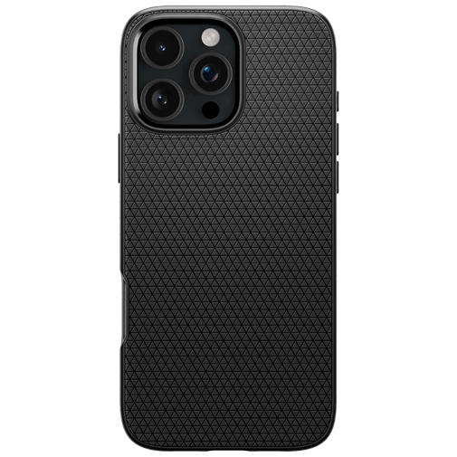 Spigen Spigen Liquid Air TPU Back Cover Zwart voor Apple iPhone 16 Pro