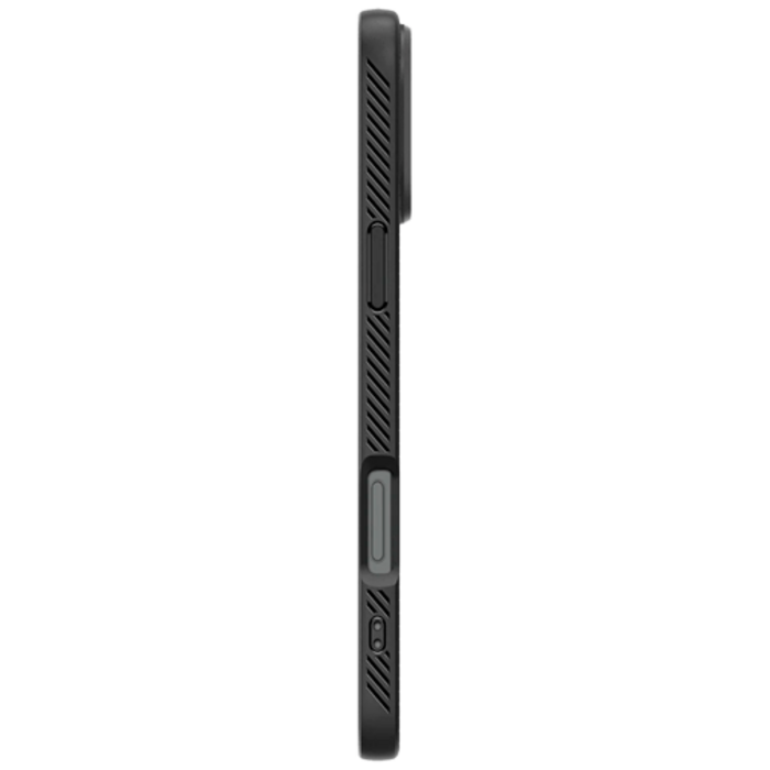 Spigen Spigen Liquid Air TPU Back Cover Zwart voor Apple iPhone 16 Pro