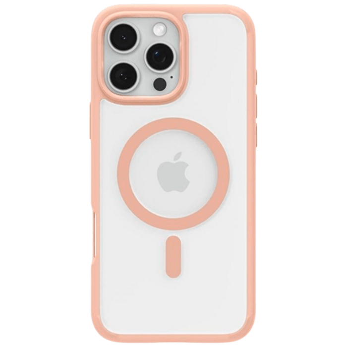 Spigen Spigen Ultra Hybrid Magnetische Hoes Apple iPhone 16 Pro - Roze/Transparant