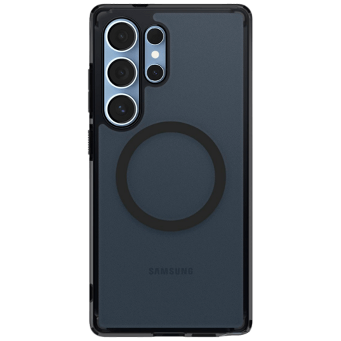 Spigen Spigen Ultra Hybrid Magfit TPU Back Cover Zwart Samsung Galaxy S25 Ultra