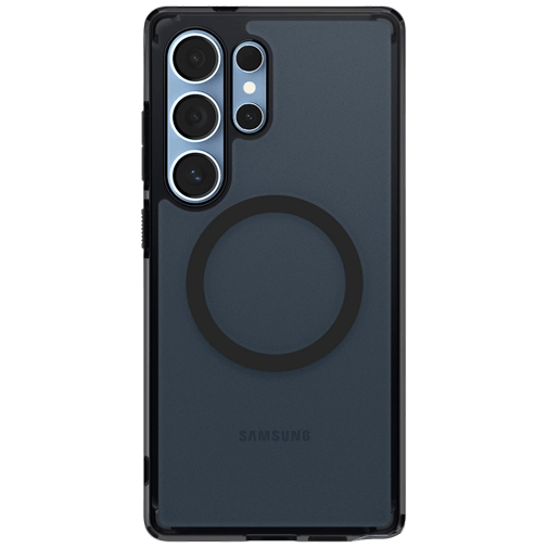Spigen Spigen Ultra Hybrid Magfit TPU Back Cover Zwart Samsung Galaxy S25 Ultra