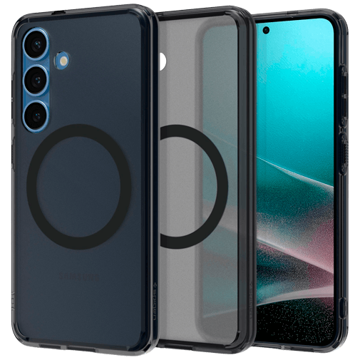 Spigen Spigen Ultra Hybrid MagFit Hoesje Zwart voor Samsung Galaxy S25