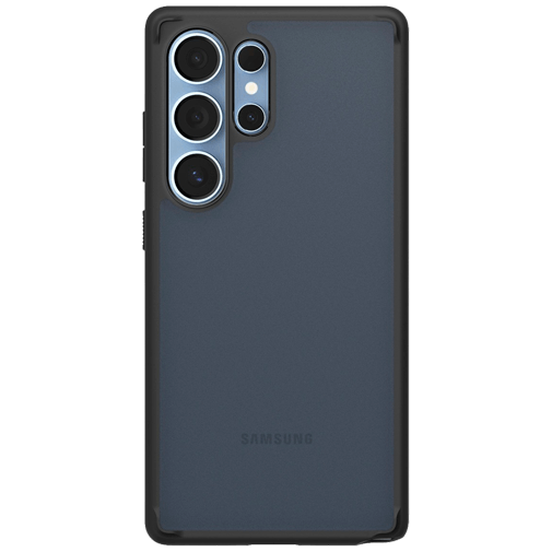 Spigen Spigen Ultra Hybrid TPU Back Cover Zwart voor Samsung Galaxy S25 Ultra