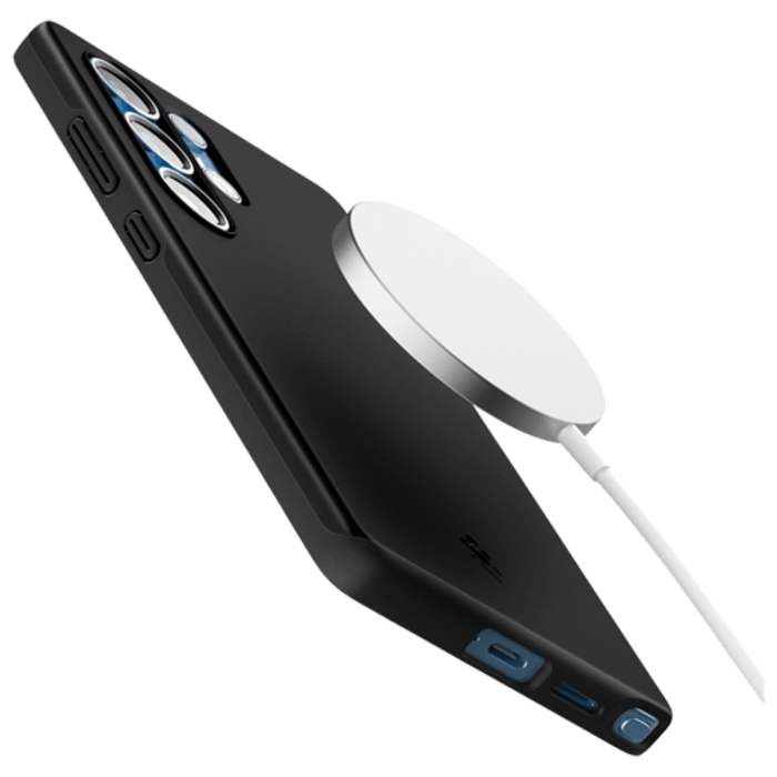 Spigen Spigen Thin Fit Back Cover Zwart voor Samsung Galaxy S25 Ultra