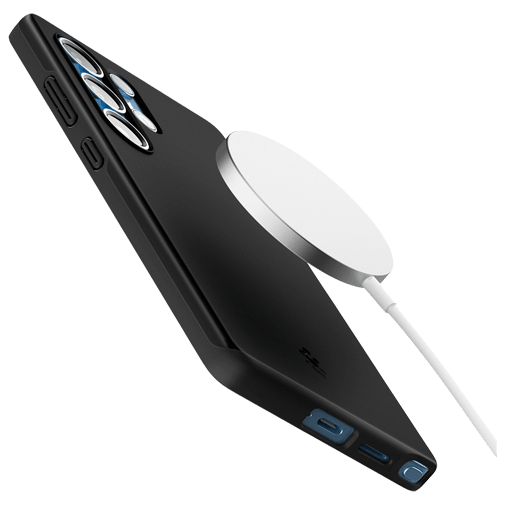 Spigen Spigen Thin Fit Back Cover Zwart voor Samsung Galaxy S25 Ultra