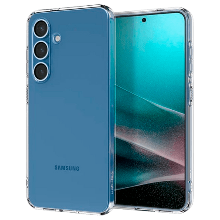 Spigen Spigen Liquid Crystal Case voor Samsung Galaxy S25 - Transparant