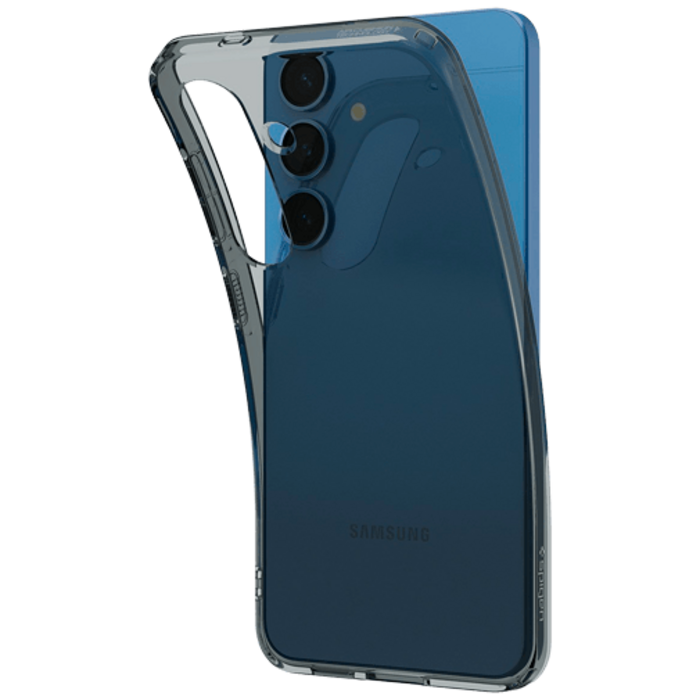 Spigen Spigen Liquid Crystal TPU Back Cover Zwart voor Samsung Galaxy S25+