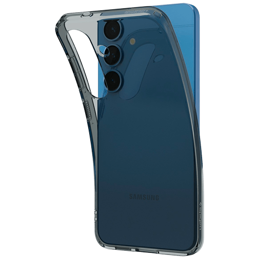 Spigen Spigen Liquid Crystal TPU Back Cover Zwart voor Samsung Galaxy S25+