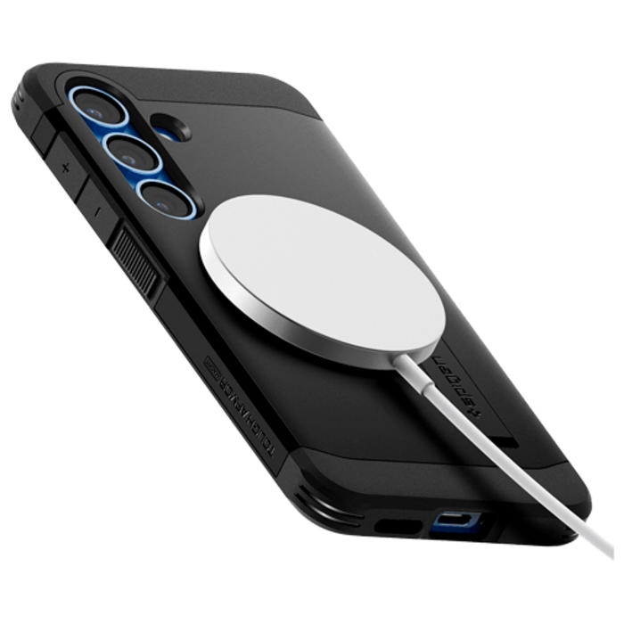 Spigen Spigen Tough Armor MagFit Case Zwart voor Samsung Galaxy S25+