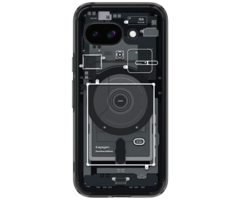 Spigen Spigen Ultra Hybrid MagFit Zero One Back Cover Google Pixel 9a Zwart