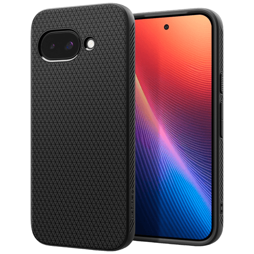 Spigen Spigen Liquid Air TPU Back Cover Zwart voor Google Pixel 9a