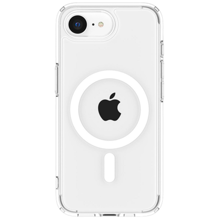 Spigen Spigen Ultra Hybrid MagFit Case voor iPhone 16e/17e - Transparant/Wit