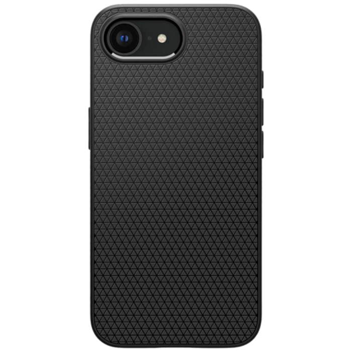 Spigen Spigen Liquid Air Back Cover Zwart voor Apple iPhone 16e / 17e