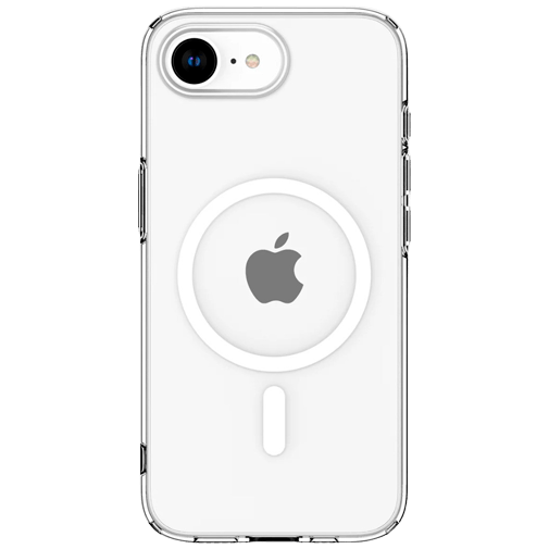Spigen Spigen Liquid Crystal MagFit TPU Back Cover Apple iPhone 16e - Transparant