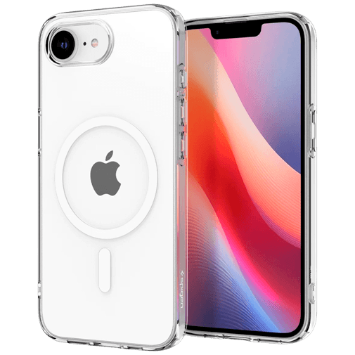 Spigen Spigen Liquid Crystal MagFit TPU Back Cover Apple iPhone 16e - Transparant