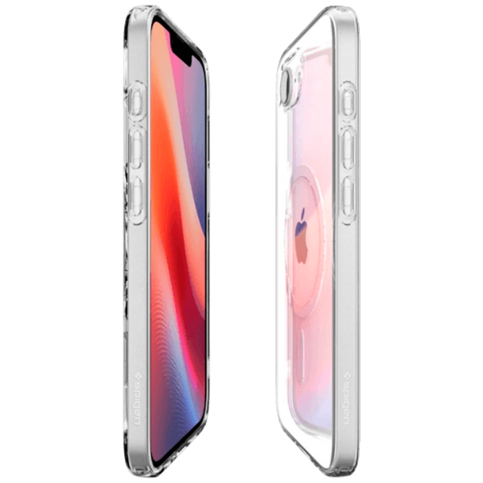 Spigen Spigen Liquid Crystal MagFit TPU Back Cover Apple iPhone 16e - Transparant