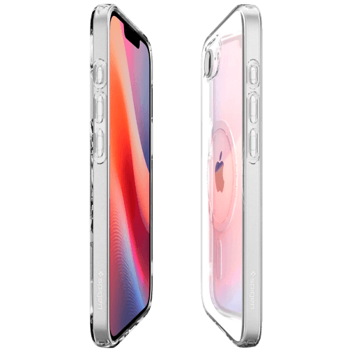 Spigen Spigen Liquid Crystal MagFit TPU Back Cover Apple iPhone 16e - Transparant