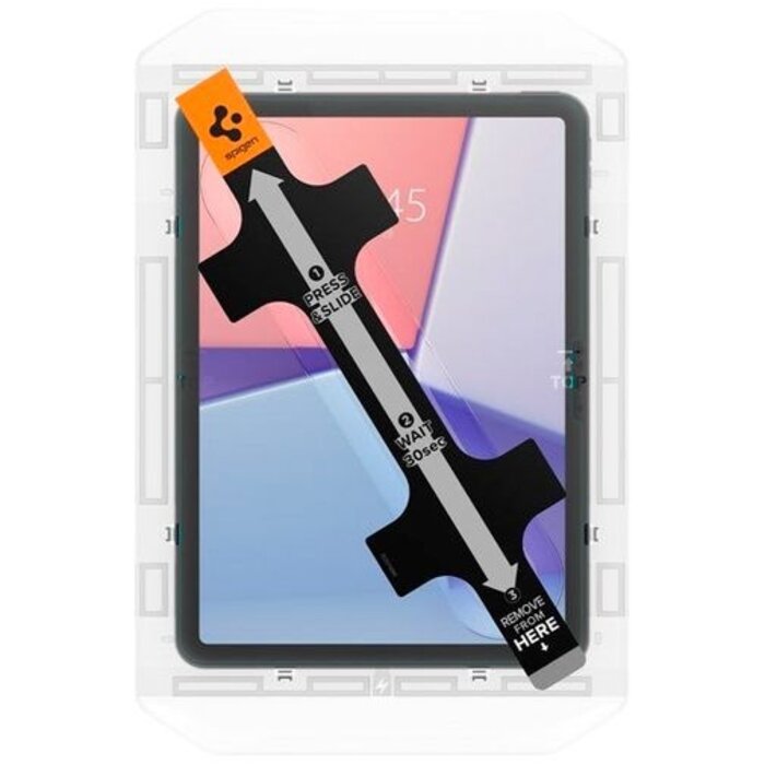 Spigen Spigen EZ Fit Gehard Glas Screenprotector Apple iPad Air 11 (2024-2026)