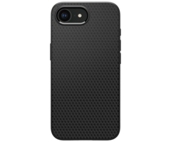 Spigen Spigen Liquid Air MagFit Back Cover Zwart voor iPhone 16e/17e
